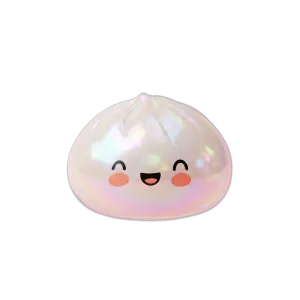 Dumpling Squishy Vit Moln Unik — i klämmet, mjukt slow-rise-skum