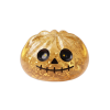 Dumpling Squishy Zombie Halloween Glitter Guld — i klämmet, mjukt slow-rise-skum