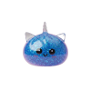 Unicorn Dumpling Squishy Glitter Blå — i klämmet, mjukt slow-rise-skum