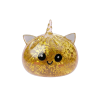 Glitter Dumpling Squishy Guldenhörning — i klämmet, mjukt slow-rise-skum
