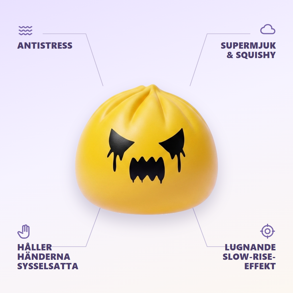 Spöke Dumpling Squishy Mystery — dess fördelar