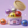 Squishy Dumpling Mystery Puppy Eyed med Ångkorg — i klämmet, mjukt slow-rise-skum
