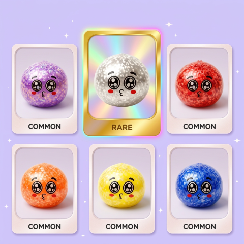 Squishy Dumpling Mystery Puppy Eyed med Ångkorg — i klämmet, mjukt slow-rise-skum