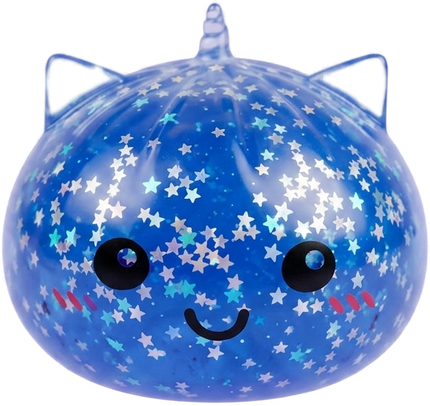 Unicorn Dumpling Squishy Mystery Glitter — i klämmet, mjukt slow-rise-skum