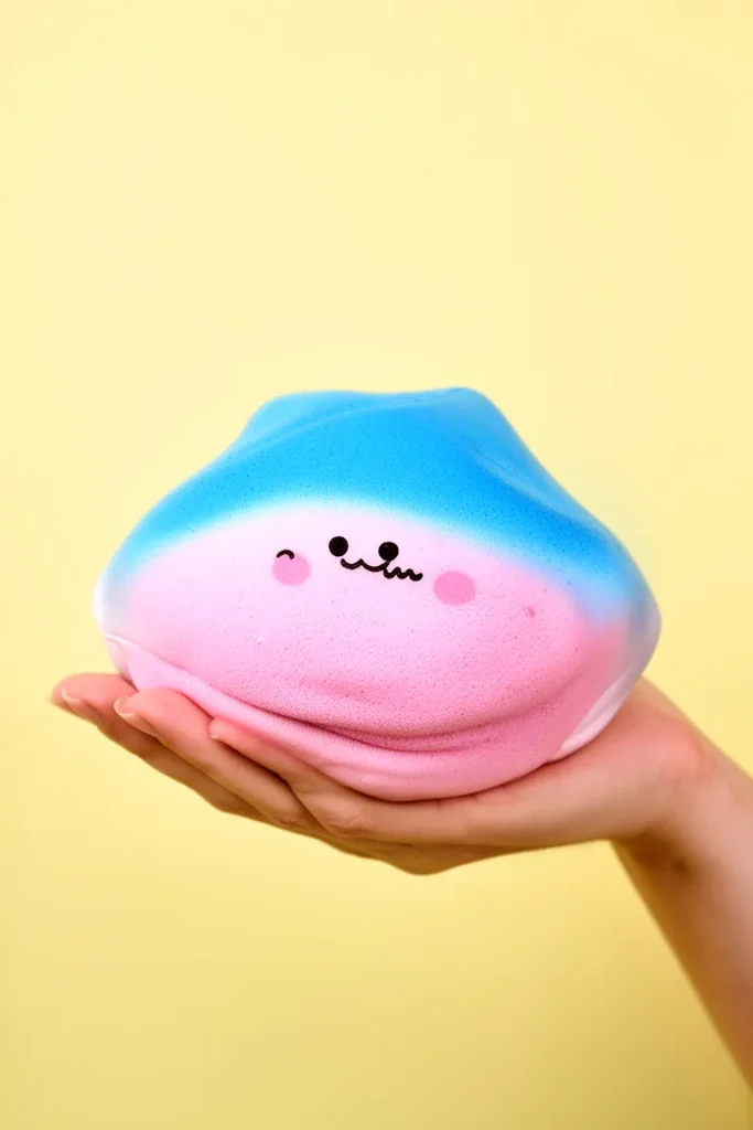 När hjälper en slow-rise squishy bäst mot stress?