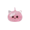 Unicorn Dumpling Squishy Glitter Rosa — i klämmet, mjukt slow-rise-skum