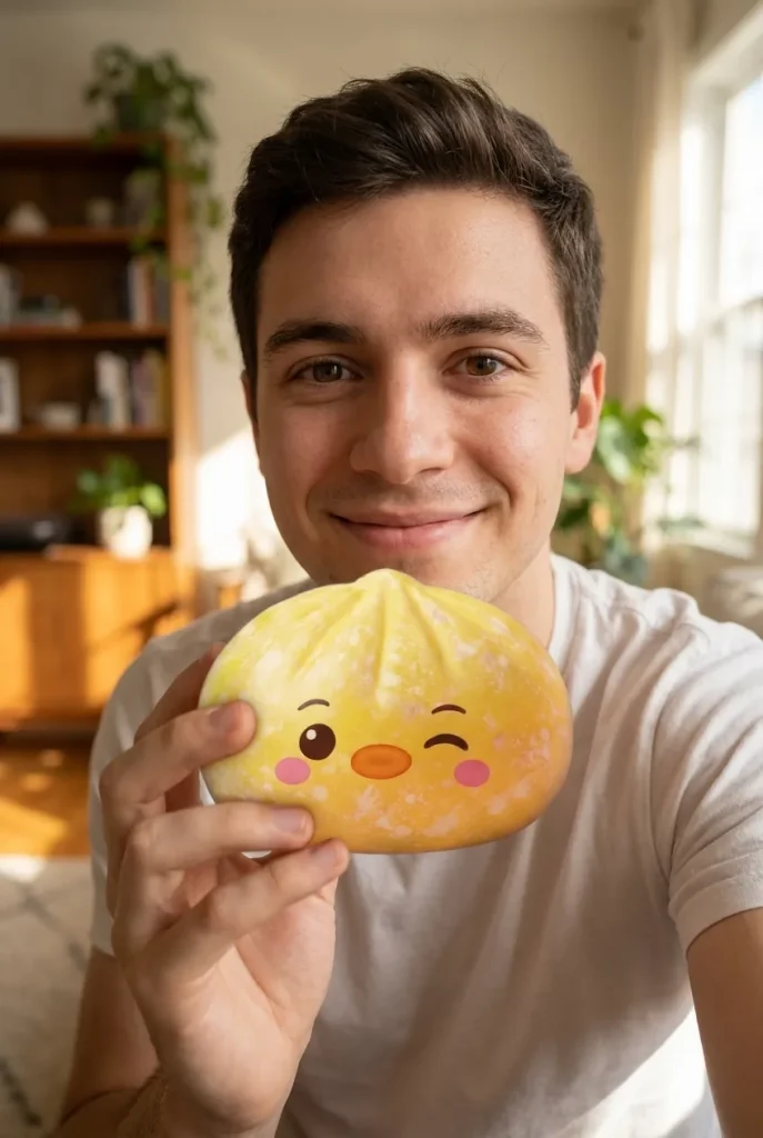 Squishy Dumpling Pingvin Smörgul i vardagen