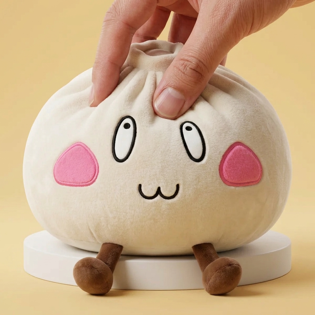 Squishy Dumpling Giant Glad Min — i klämmet, mjukt slow-rise-skum