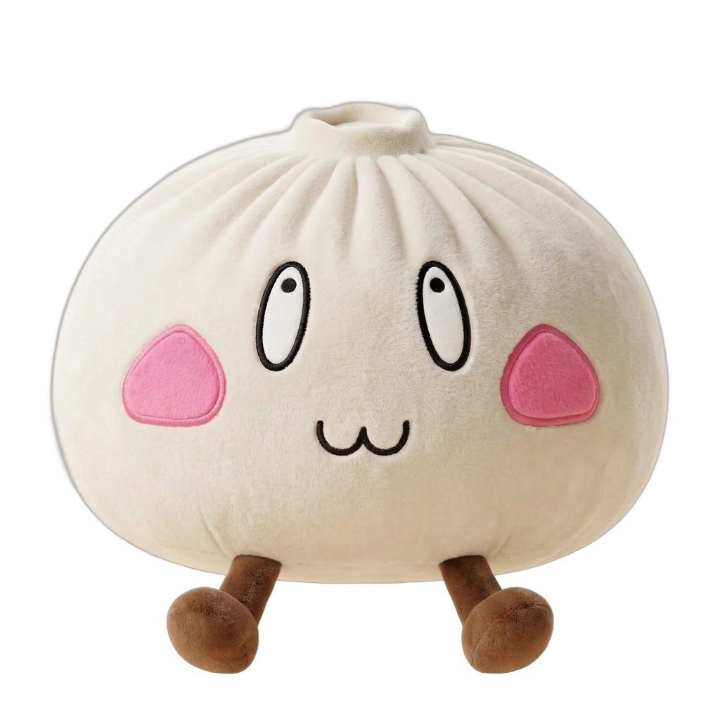 Squishy Dumpling Giant Glad Min — i klämmet, mjukt slow-rise-skum