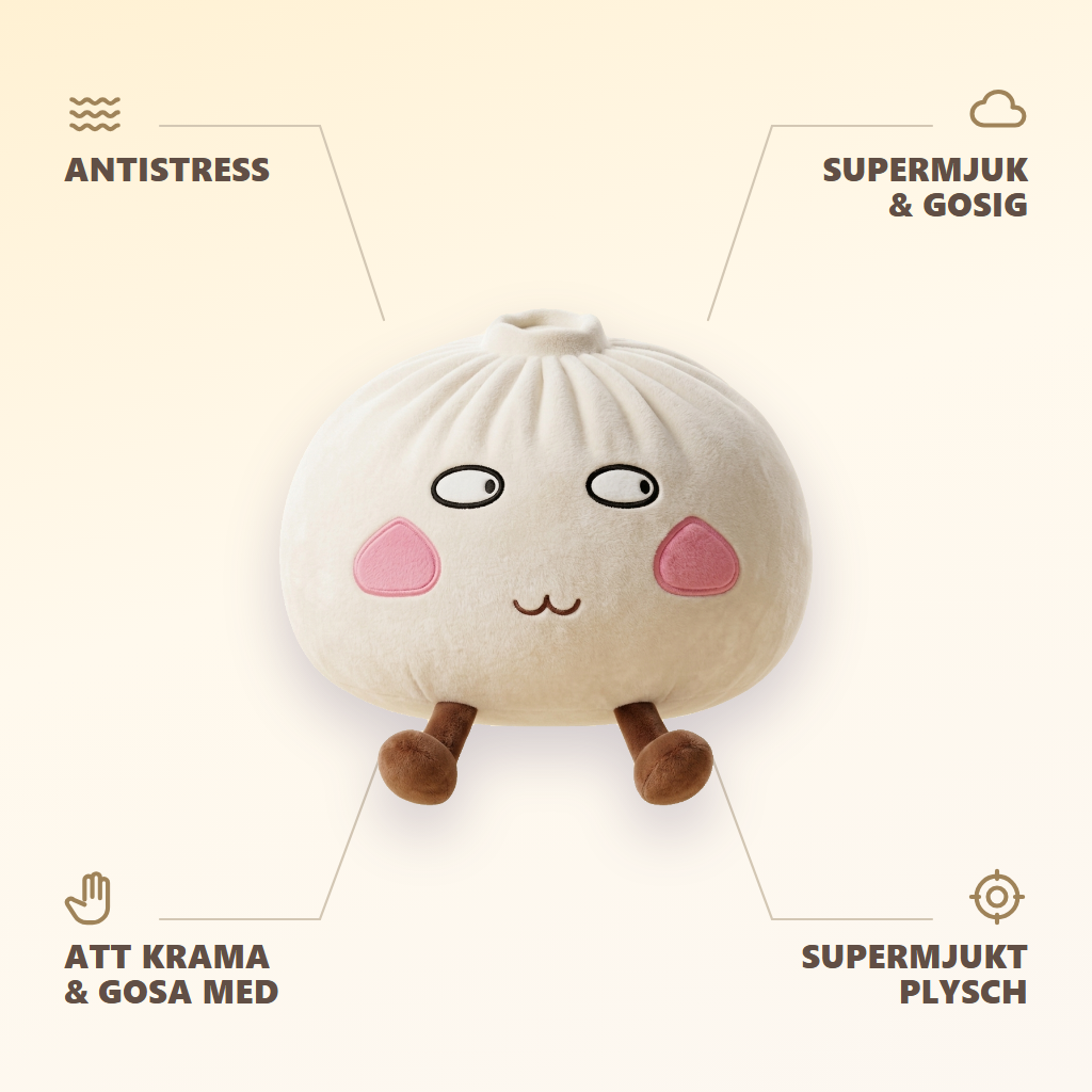 Squishy Dumpling Giant Stolt — dess fördelar
