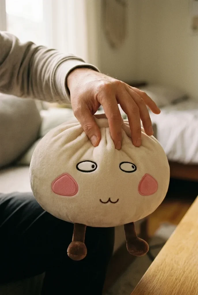 Squishy Dumpling Giant Stolt mitt i klämmet