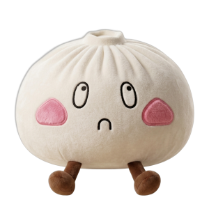 Dumpling Squishy XXL Ledsen Min — i klämmet, mjukt slow-rise-skum