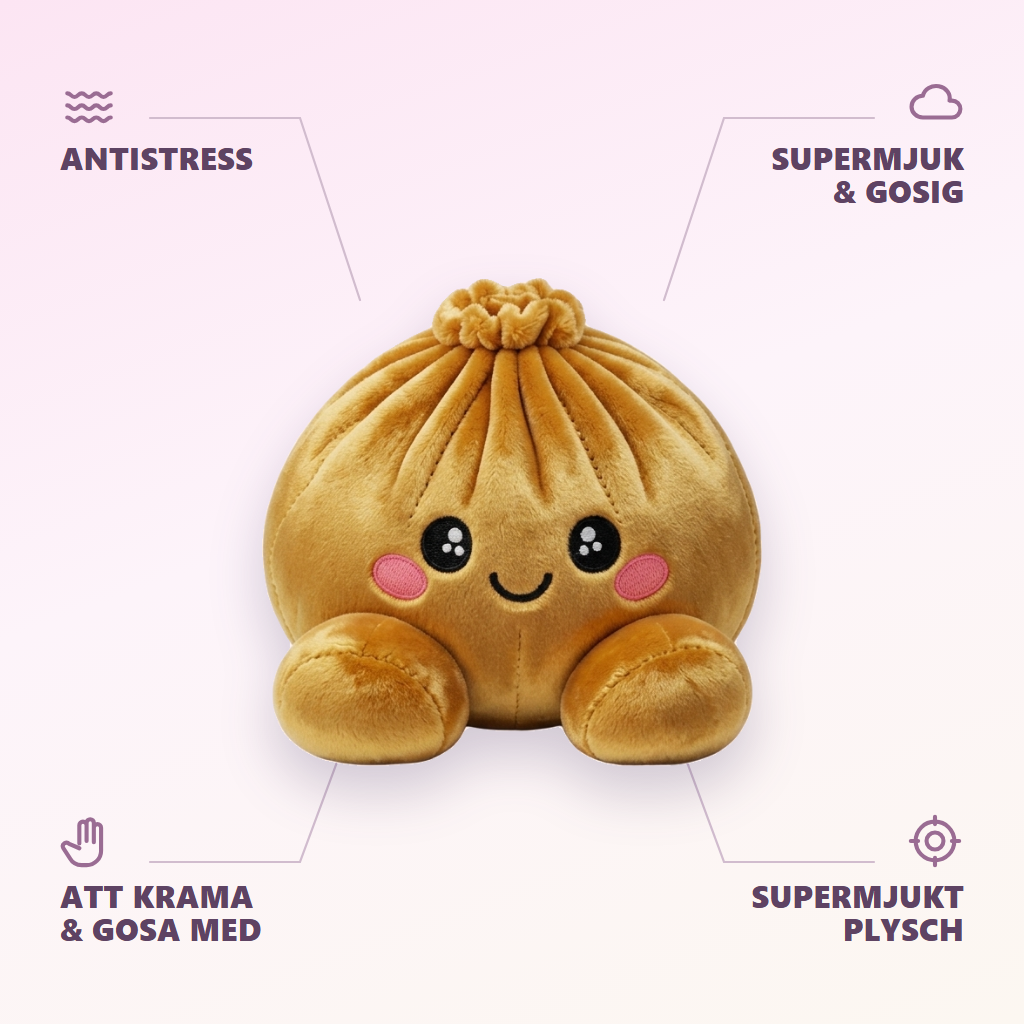 Squishy Dumpling Guld Royal — dess fördelar
