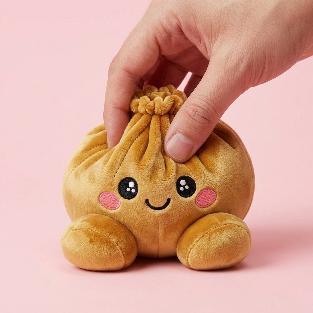 Squishy Dumpling Guld Royal — i klämmet, mjukt slow-rise-skum