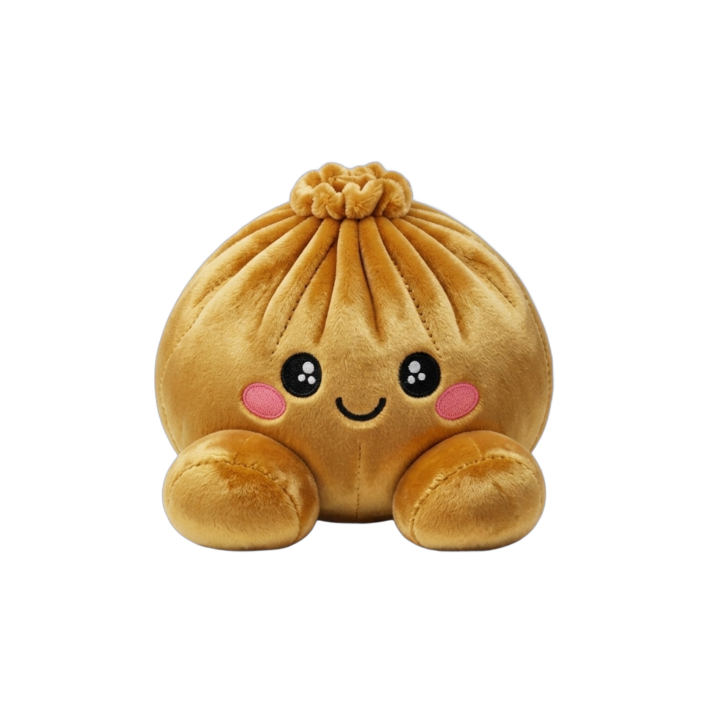 Squishy Dumpling Guld Royal — i klämmet, mjukt slow-rise-skum