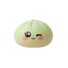 Dumpling Squishy Pistagegrön Blink — i klämmet, mjukt slow-rise-skum