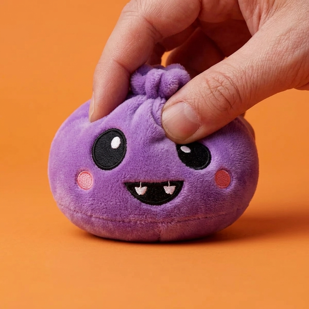 Dumpling Squishy Halloween Set of 5 Läskig — slow-rise-effekt, skummet återtar långsamt sin form