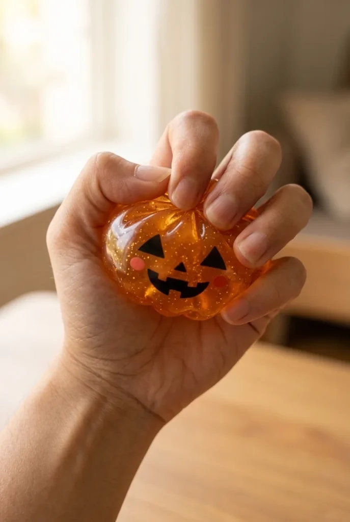 Squishy Dumpling Halloween XXL 8-pack mitt i klämmet
