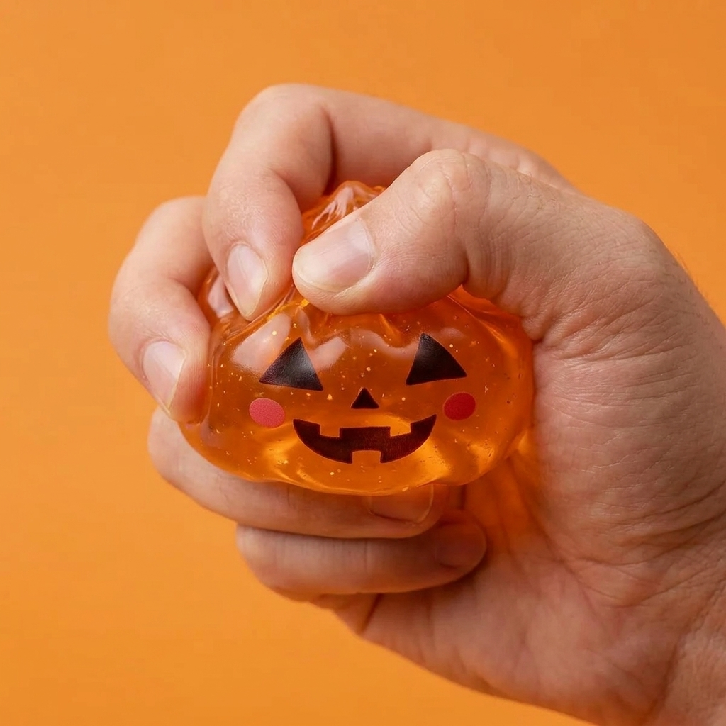 Squishy Dumpling Halloween XXL 8-pack — slow-rise-effekt, skummet återtar långsamt sin form