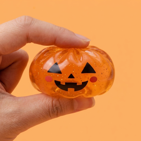 Squishy Dumpling Halloween XXL 8-pack — i klämmet, mjukt slow-rise-skum