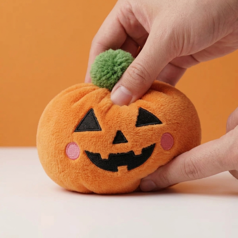 Squishy Dumpling Pumpa Halloween — i klämmet, mjukt slow-rise-skum