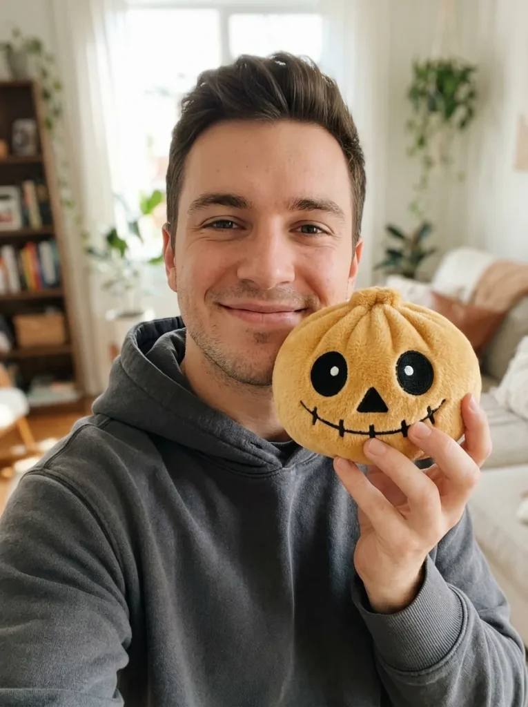 Dumpling Squishy Skeleton Halloween Leende i vardagen