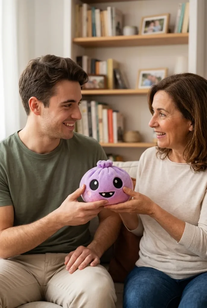 Squishy Dumpling Vampire Halloween Sammet som presenttips