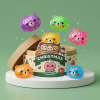 Dumpling Squishy Björn Mystery Glitter Överraskning — i klämmet, mjukt slow-rise-skum