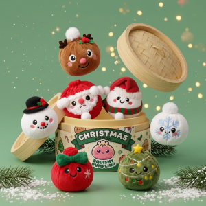 Squishy Dumpling Mystery Jul — i klämmet, mjukt slow-rise-skum