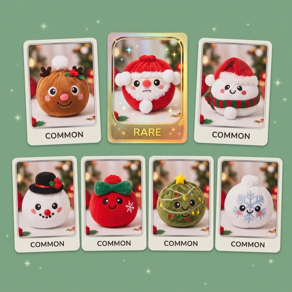 Squishy Dumpling Mystery Jul — i klämmet, mjukt slow-rise-skum