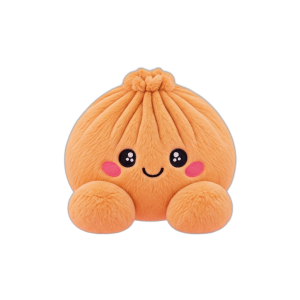 Squishy Dumpling Orange Mandarin — i klämmet, mjukt slow-rise-skum