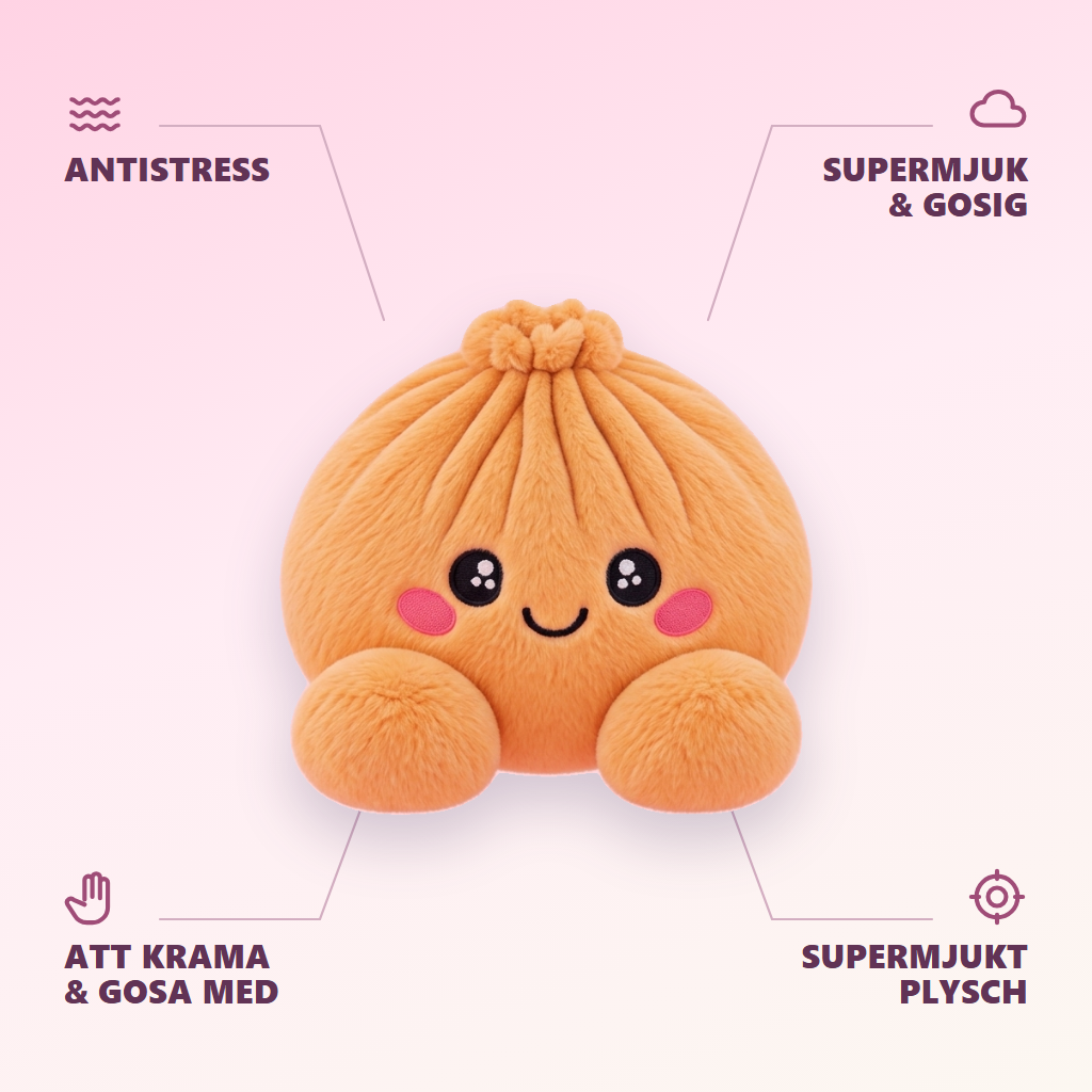 Squishy Dumpling Orange Mandarin — dess fördelar