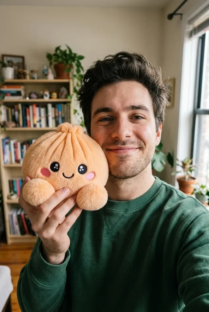 Squishy Dumpling Orange Mandarin i vardagen