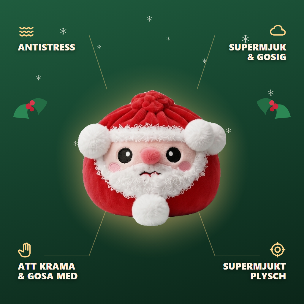 Squishy Dumpling Jultomte — dess fördelar