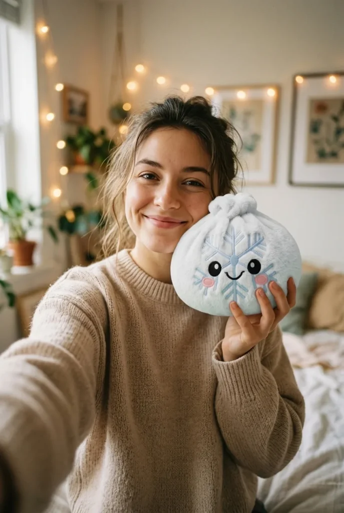 Snowflake Dumpling Squishy Vinter i vardagen