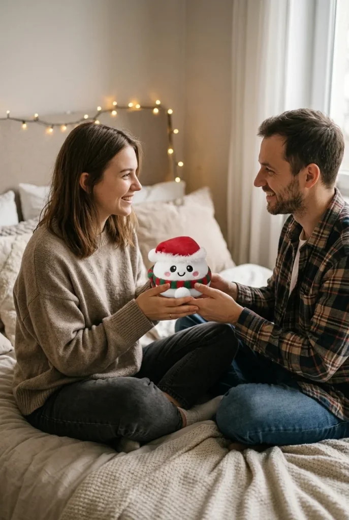 Snowman Dumpling Squishy Mysig som presenttips