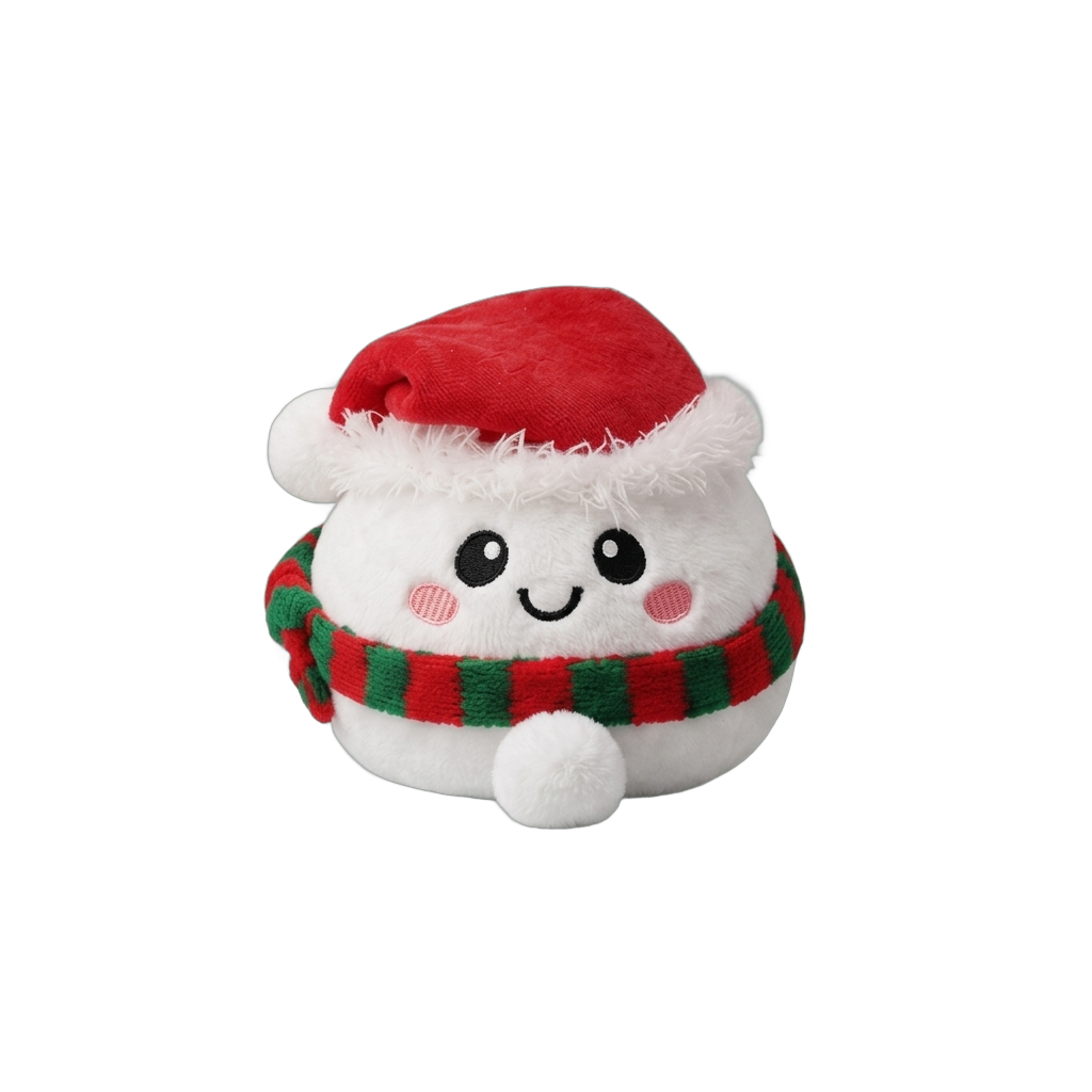 Snowman Dumpling Squishy Mysig — i klämmet, mjukt slow-rise-skum