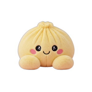Dumpling Squishy Citrongul — i klämmet, mjukt slow-rise-skum